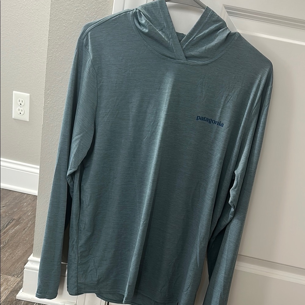 Patagonia Slate Blue Hoodie